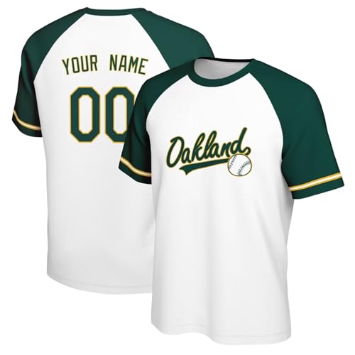 Image of ANTKING T-Shirt Custom Name Number Crewneck Short Sleeve for Men Youth Gifts