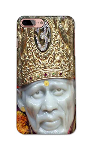 Image of PRINTFIDAA Sai Baba Lord Shiridi Great God Hinduism Hindu Religious Printed Designer Hard Case for iPhone 7 Plus (5.5 inch) / iPhone 8 Plus (5.5 inch), A1784, A1661, A1785 Back Cover -(e) RPM1005