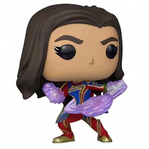 Funko Pop! Vinyl: The Marvels - Ms. Marvel - Figurine en Vinyle à Collectionner - Idée de Cadeau - Produits Officiels - Jouets pour Les Enfants et Adultes - Movies Fans