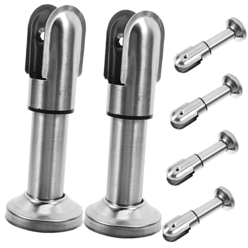 Fixations de salle de bain Holibanna supports pour panneaux WC public