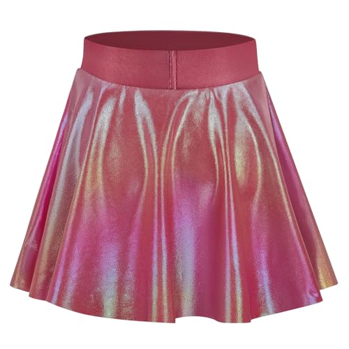 Image of Gnainach Girls Skorts High Waist Athletic Skirts with Shorts Stretchy Activewear for Teens Kids Performance Tennis