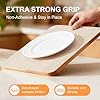 FEXIA Shelf Liners for Kitchen Cabinets Drawer Non Adhesive Non-Slip Liner 12 Inches x 20 FT Waterproof & Oil-Proof Durable Material Fridge Liner for Shelves #2