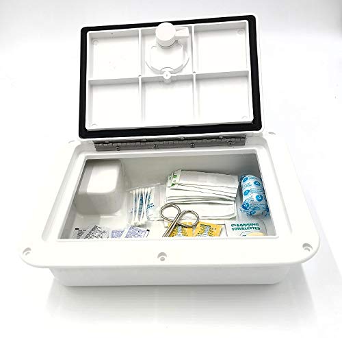 DPI Marine Glove Box in Polar White (Bright White) 9\"x12\" DPG912PW-Tub