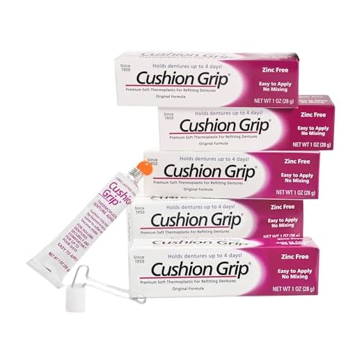 Cushion Grip Thermoplastic Denture Adhesive
