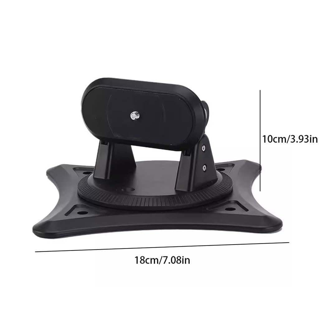 Supporto per proiettore Staffa per proiettore Rotazione a 360 gradi Supporto per proiettore da soffitto a parete Piccola staffa portatile Supporto regolabile (A)