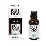 Bulldog Mens Skincare and Grooming Original Beard Oil for Men with Aloe, Camelina & Green Tea, 1 Fl. Oz.