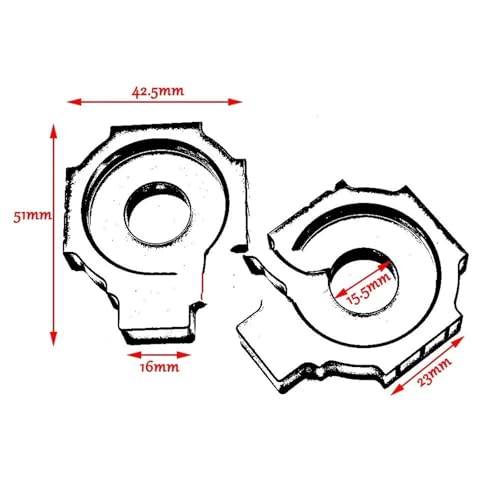 Ajusteurs de chaîne moto bloqueurs aluminium KT-M 390 2013-2016 Duke