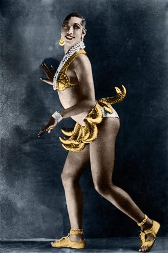 Affiche Joséphine Baker Walery peinture d'art d'affiche haut de gamme