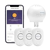 Inkbirdplus WiFi Water Alarm 3 Pack, Smart Home Water Leak Detector with Leak and Drip Sensors,125dB