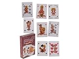 BLUECHOLON Kamasutra Pokerkarten, 54 erotische Spielkarten mit Comic-Illustrationen von Kamasutra, Geschenk für Junggesellenabschiede