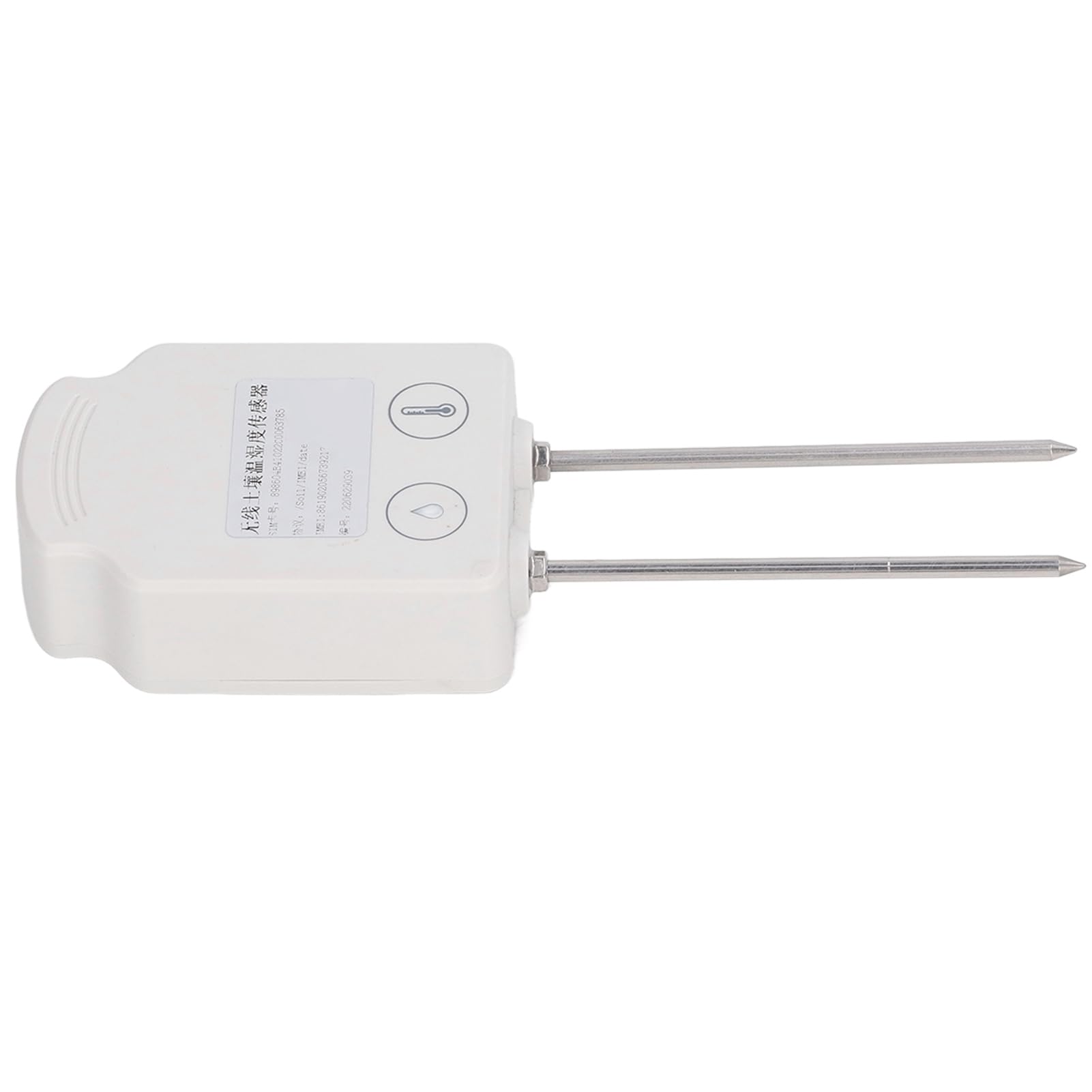 Tbest Medidores de Suelo, Detector Inalámbrico de Temperatura y Humedad, Transmisor de Sensor de Humedad del Suelo con Sonda de 10 Cm