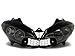 TMS LTR6-0305-CLEAR Motorcycle Headlight Assembly (2003-2009 Yamaha R6 R6S 2003 2004 2005 2006 2007 2008 2009)