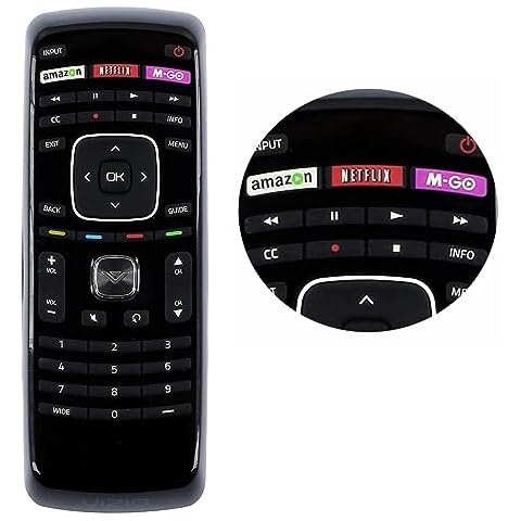 Universal Remote Control for Vizio TV, XRT112 Remote for VIZIO All LED LCD HD 4K UHD HDR Smart TVs - No Setup Required Cover