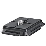 Nicama RL2 płytka szybkiego uwalniania aparatu, adapter do statywu do aparatu z kwadratową płytką montażową typu Arca 38 mm, kompatybilny z DJI Gimbals, suwakami, Canon Nikon Sony