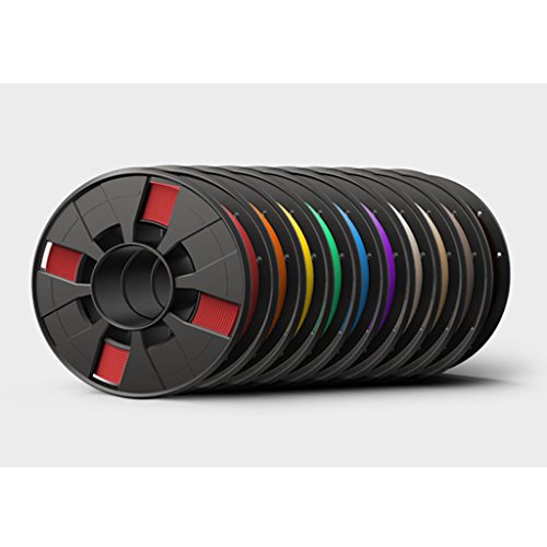 MakerBot 1.75mm/0.07" Small Spool 3D Printer PLA Filament, Pack of 10