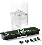 xTool F1 Slide Extension for F1 only, Expand The Laser Engraving Area to 115 * 400mm, Longer Laser Engraving and Cutting for Laser Engraver, 5 Clamps Included for Stability