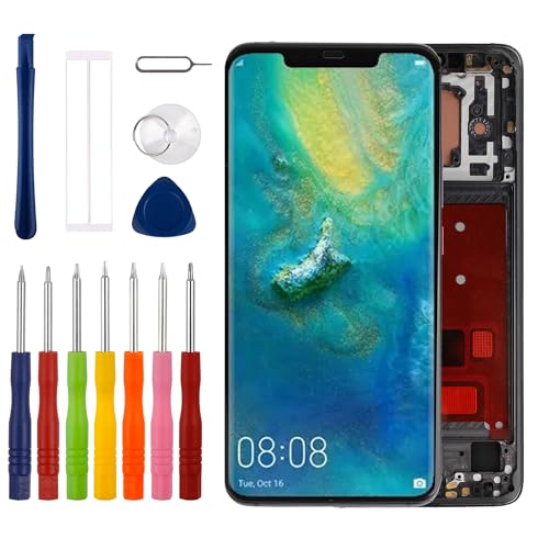 Duotipa 6.39" TFT Display Compatible with Huawei Mate 20 Pro LYA-L09, LYA-L29 Touch Screen Display Assembly with Repair Tool Kit,No Fingerprint Function