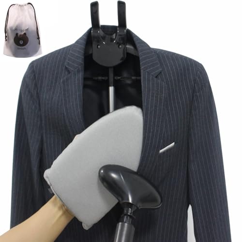 image for TONINT Garment Steamer Ironing Gloves and Handheld garment steamer clo