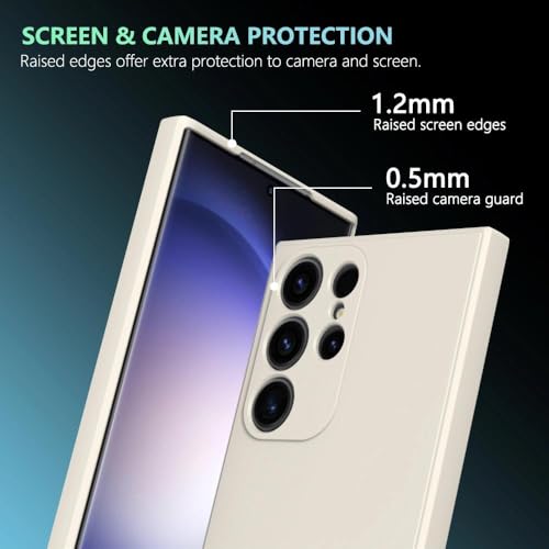 Image of for Samsung Galaxy S26 Ultra Case White, Scratch Resistant with Soft Touch, Slim Thin Phone Cover for Galaxy S26 Ultra