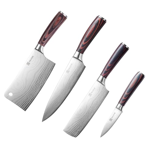 Paudin PAUDIN Chef Knife Set+ Cleaver Knife