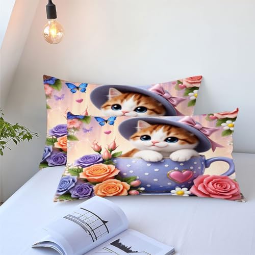 Couette 160x200 cm lavable en machine, couverture 3D microfibre 4 saisons - 5