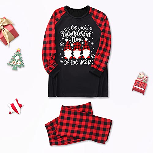 Pijamas de Navidad para la familia el regalo perfecto de algodón suave y diseño feliz 3