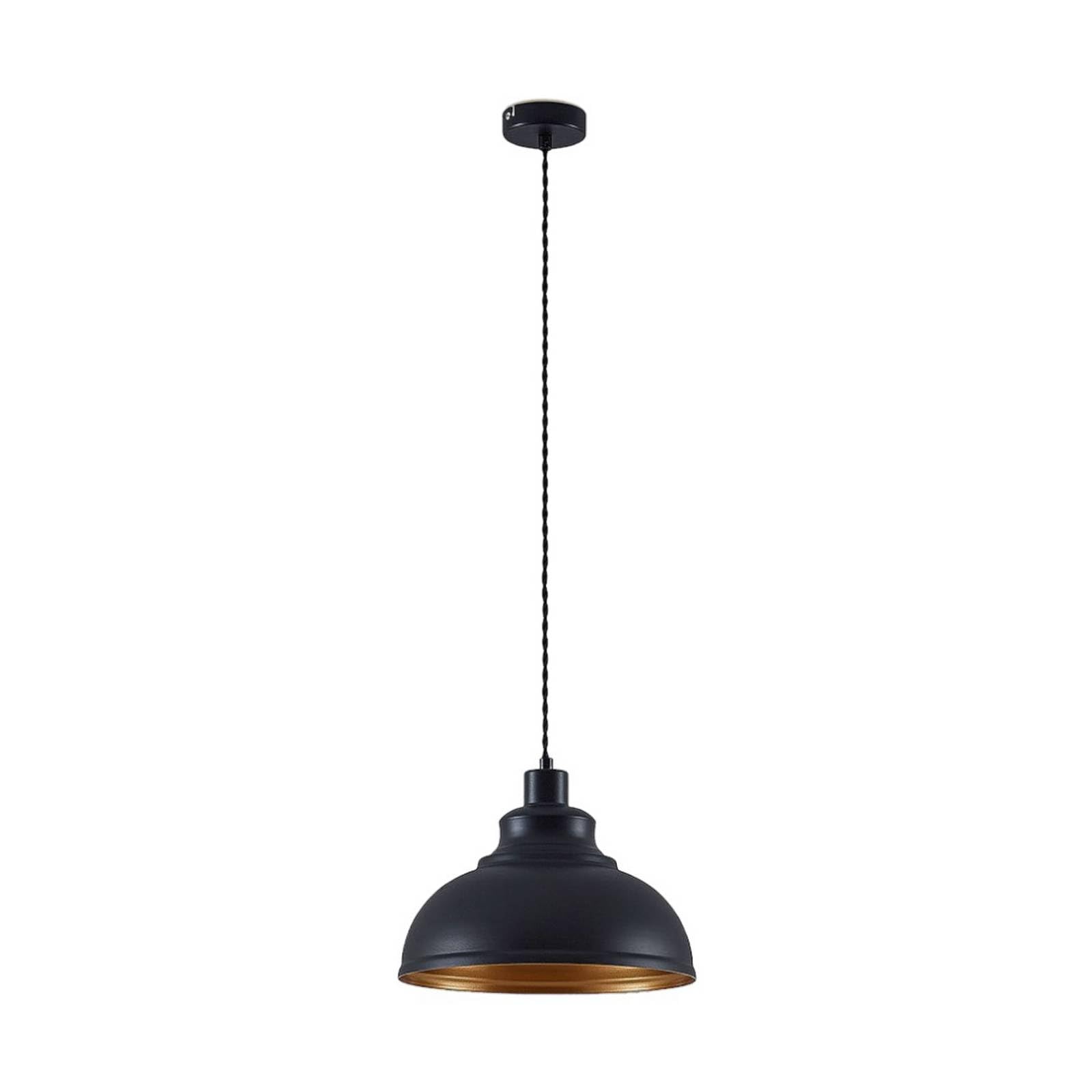 Lindby Esstisch Pendelleuchte/Hängeleuchte Metall Schwarz Gold Product Description