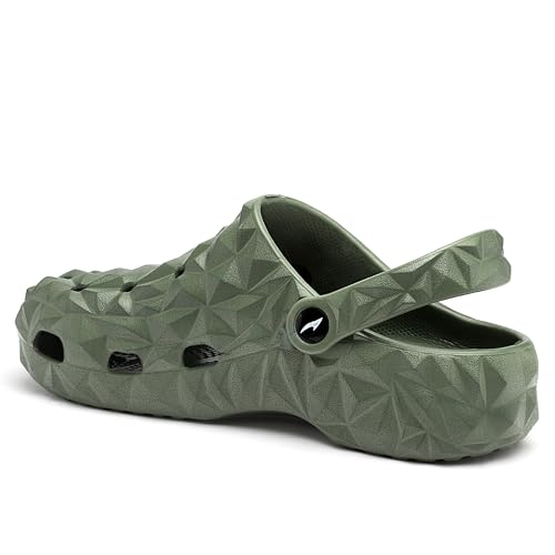 Image of ASIAN Men's AGC-16 Trendy Stylish Fashionable Clogs | Sandals with Lightweight Regular wear Casual Clogs with Ultra Soft & Flexibility Technology Clogs for Men's & Boy's