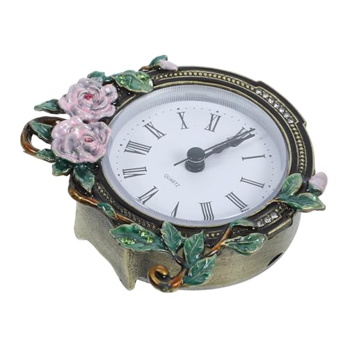Reloj de mesa vintage de fácil limpieza para decorar el escritorio de casa 2