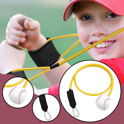 Bandes de résistance bras softball elastique swing trainer training - 3