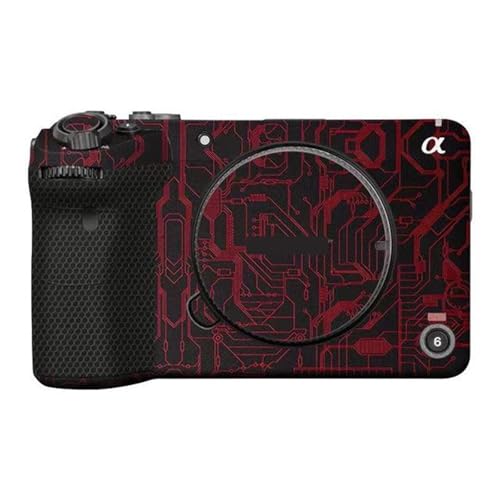 Film de protection Sony FX30 vinyle rouge anti-rayures pour boîtier photo