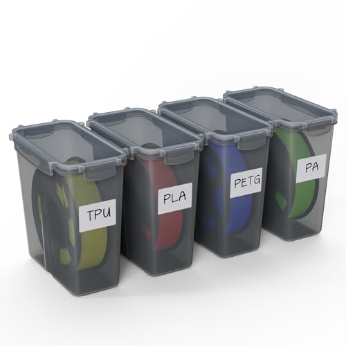 Boîte filament 3D étanche avec couvercle hermétique pour protection contre humidité
