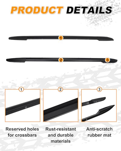 Snailfly SN-SN002200YC0HXLJ0 Roof Rack Side Rails Fit For Toyota Sienna 2021 2022 2023 2024 2025 Luggage Cargo Rack Crossbars Accessories thumb #3