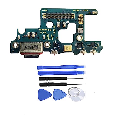 Eaglewireless USB Charging Port Flex Cable Dock Connector Charger Dock Board Replacement for Samsung Galaxy Note 10 Plus N976U N976V N976N N976B+Toolkit (Only for US Version, Not fit EU Version)