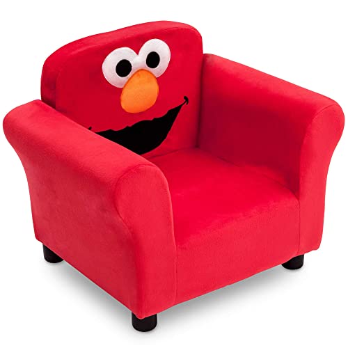 Sesame Street Elmo Upholstered Chair By Delta Children, Red #TOP4