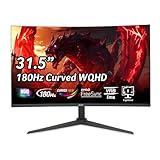 Acer XZ320QU S3bmiiphx 31.5" 2K QHD | 2560 x 1440 | Curved Gaming Monitor | 180Hz Refresh | 1ms Response Time | 100,000,000:1 Contrast Ratio