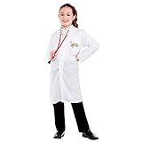 Disfraces malvados - Bata párrafo disfraz médico para niño - 134-136