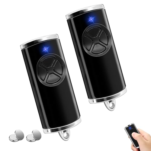 868,3 BSMHz 2 PCS Télécommande pour Hormann HSE4 BS avec 4 Fonctions de Boutons, Bip Portail Porte De Garage Compatible avec HSE2-868-BS, HSE-4-868-BS,...