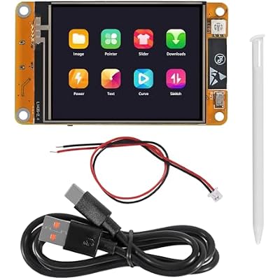 ESP32 Touchscreen 2.4 Inch LCD TFT Module with Touch Screen Display Module ESP-WROOM-32 2.4 240x320 Smart Display Screen for Arduino LVGL WiFi Bluetooth Dual Core Development Board