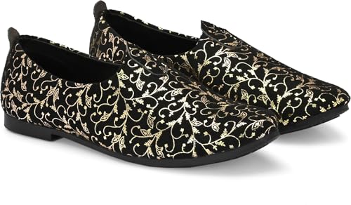 Vellinto Nawab Royal Look Mojaris Juttis Slip On for Men