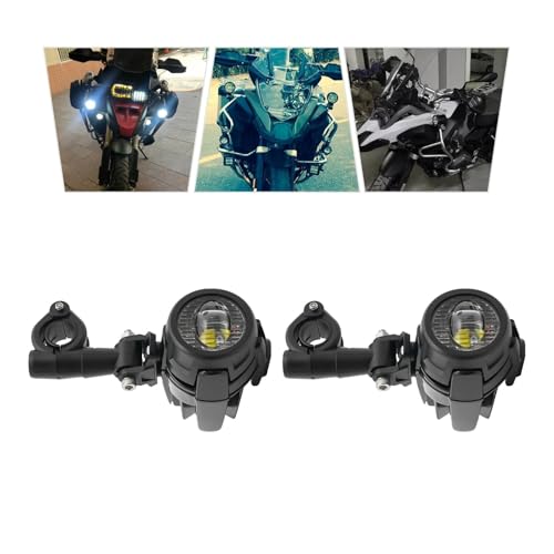 Faros adicionales clima con niebla para moto BMW F650FS focos 6000K LED 3