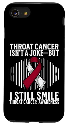 Oral Head and Neck Cancer Warrior Throat Cancer Awareness �X�}�z�P�[�X iPhone SE (2020) / 7 / 8 �p