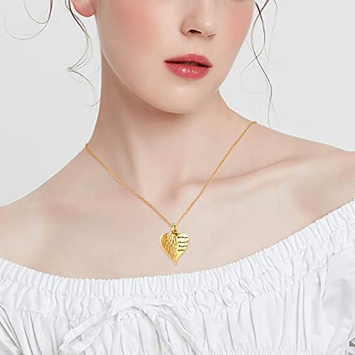 shajwo Cremation Heart Urn Necklace Ashes Jewelry for Women Men Keepsake Pendant Memorial Locket Ash Holder4