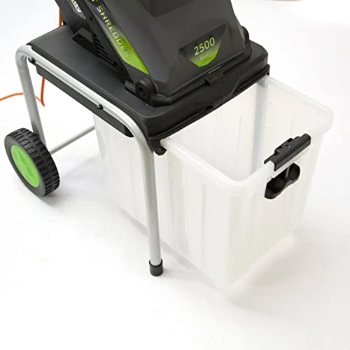 The Handy THISWB Electric Garden Shredder with 40L Collection Box for Woody Prunings and Soft Cuttings 2500W - 2 Year Warranty