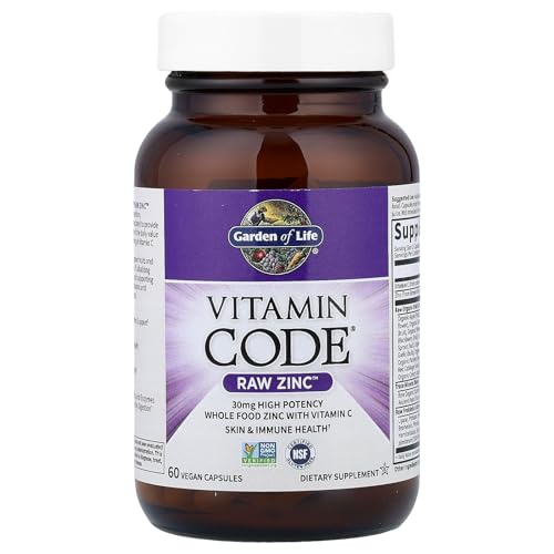 Save 46% on Garden of Life Zinc & Vitamin C Supplements