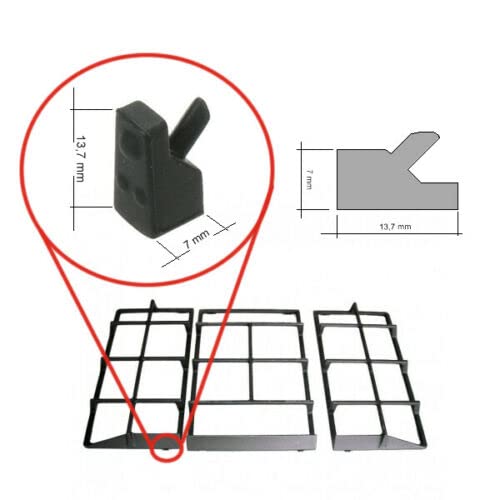 Piedini Antigraffio Per Griglie Cucina Whirlpool IGNIS - Kit 4 Pezzi Ricambio C00313506