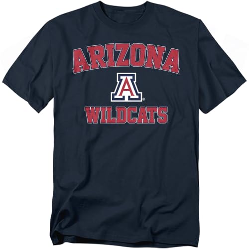 LOGOVISION The University of Arizona Campus Classic Unisex Adult T Shirt Navy Small