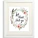 Let That Sh-it Go Art Print Art Print - 8x10 (Unframed) | Encouraging Mindfulness and Inner Peace | Home Decor | Office Wall Decor | Farmhouse Wall Decor | Calming Wall Art to Elevate Any Space