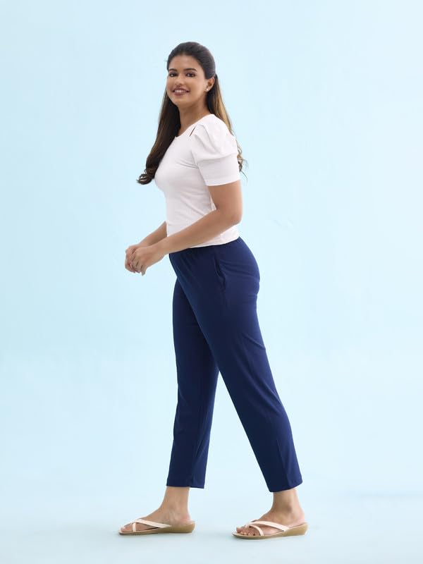 Image of GO Colors Women Rib Pant
