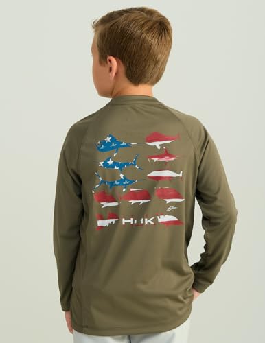 HUK Boys' Pursuit Long Sleeve, Fishing Shirt for Kids2